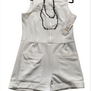 NEW! Ivory short romper